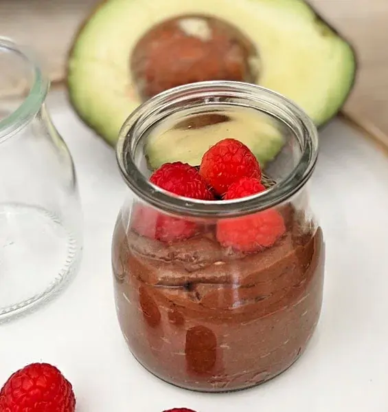 Mousse Vegano de Chocolate y Aguacate